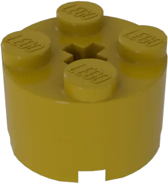 Lego 614324 3941 Yellow Brick Round 2 Lego Curved Dish Cone Collection Png Lego Brick Png