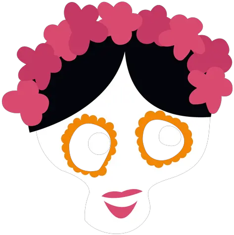 Cinco De Mayo Skull Flat Transparent Png U0026 Svg Vector File Hair Design Mayo Png