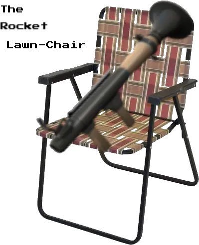 The Amazing Rocket Lawn Chair Team Fortress 2 Sprays Rocket Lawn Chair Png Lawn Chair Png