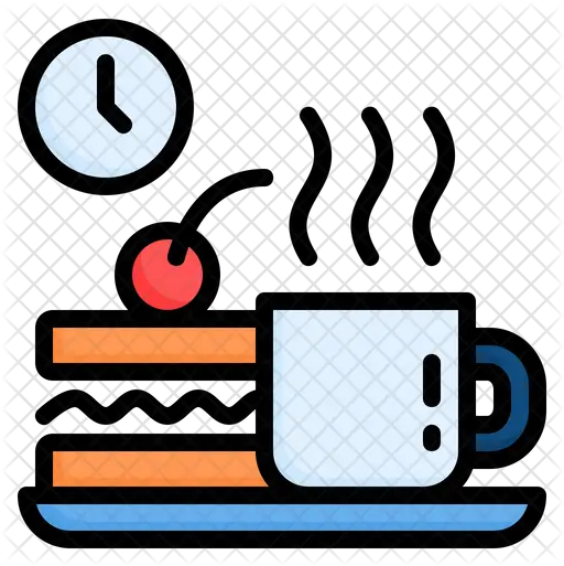 Coffee Break Icon Clip Art Png Line Break Png