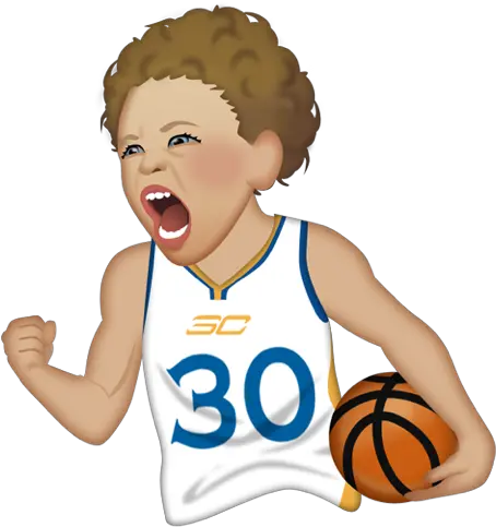 Riley Curry Rules Stephenu0027s Emoji App Stephen Stephen Curry Png Basketball Emoji Png