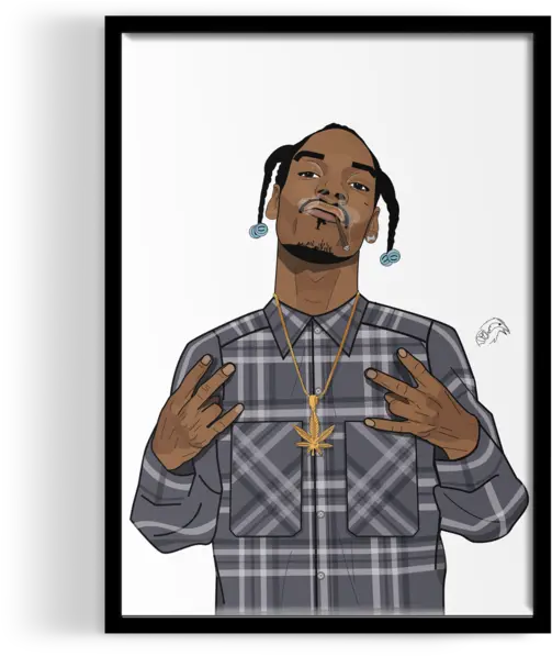 Inspired By Snoop Dogg Print Picture Frame Png Transparent Snoop Dogg