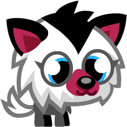 White Fang The Musky Husky Turned Sideways Transparent Png Moshi Monsters Moshlings White Fang Husky Transparent