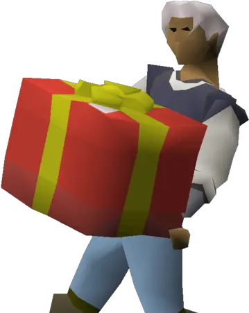 Giant Present Old School Runescape Wiki Fandom Deliveryman Png Gift Png