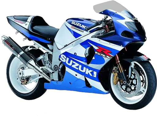 Blue Suzuki Motorcycle Transparent Png Suzuki Blue And White Moto Moto Png