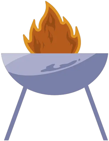 Flame Grill Pit Flat Flame Png Pit Png