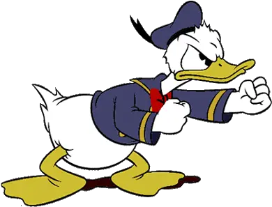Donald Duckquotes Mickey And Friends Wiki Fandom Classic Donald Duck Mad Png Donald Duck Transparent