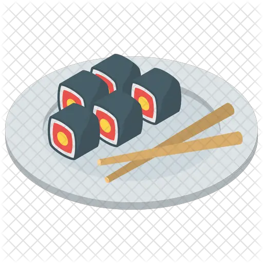 Sushi Icon California Roll Png Sushi Roll Png