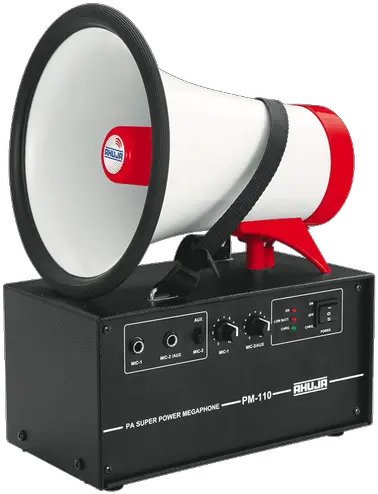 Ahuja Pa Megaphone Pm 110 Megaphone Price In India Png Megaphone Transparent