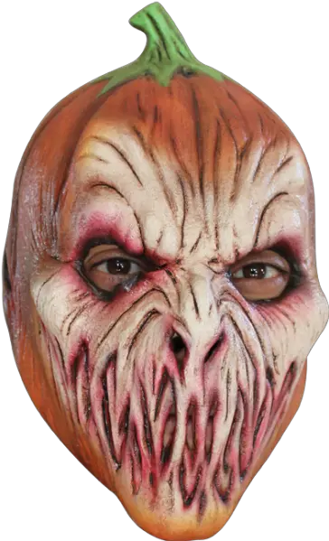 Pumpkin Head Jr Jack Olantern Childu0027s Size Halloween Costume Mask Mask Png Pumpkin Head Png