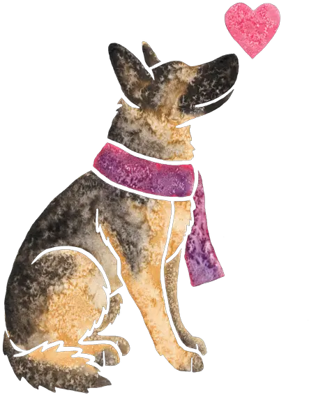 Watercolour German Shepherd Dog Unisex Tank Top By German Shepherd T Shirt Png German Shepherd Transparent