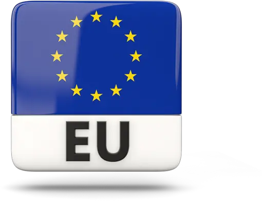 Square Icon With Iso Code Illustration Of Flag European Eu Square Icon Png Europe Icon