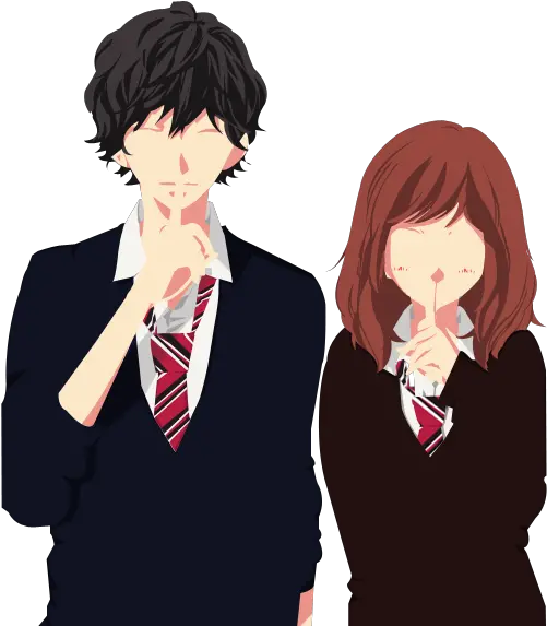 Anime Minimal Ride Uploaded By Furkan K 1107244 Png Ao Haru Ride Minimalist Anime Heart Png