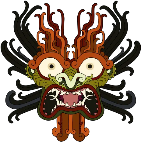 Monarobot Aku From Samurai Jack Tattoo Aku Samurai Jack Tattoo Png Aku Png