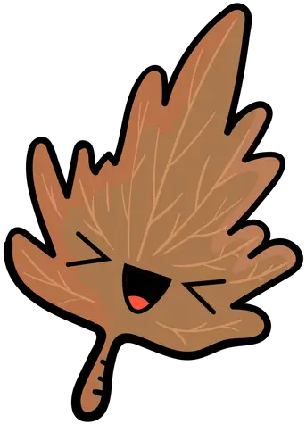 Autumn Tree Leaf Cartoon Icon Hoja De Arbol Dibujo Animado Png Leaf Cartoon Png