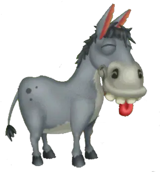 Donkey Clipart Png Images Hay Day Donkey Donkey Shrek Png