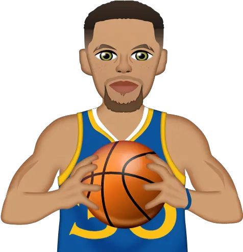 Stephmoji Stephencurry Sc30 Nba Pictures Stephen Curry Golden State Warriors Emoji Png Nba Logo Player