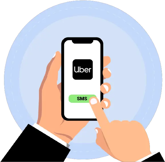 Buy Virtual Number For Uber Registration Hottelecom Png Uber Driver App Icon
