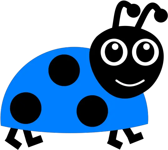 Blue Ladybug Png Svg Clip Art For Web Download Clip Art Cartoon Ladybird Clipart Ladybug Icon Leaf