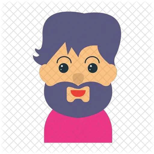 Beard Man Icon For Adult Png Cartoon Beard Png