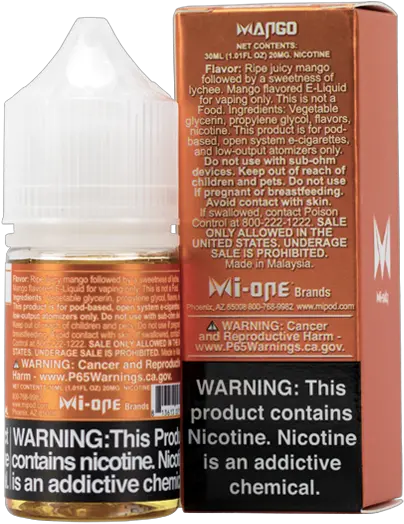 Mango 30ml Mi Pod Juice Png Vape Icon