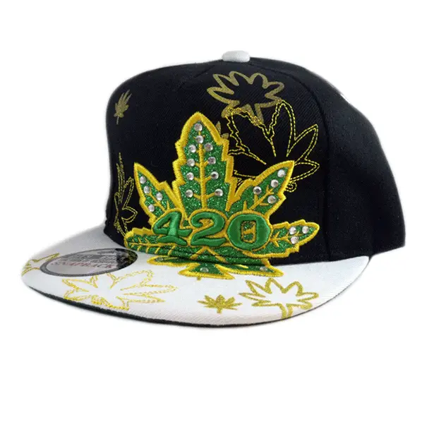 420 Two Tone Snapback Cap Baseball Cap Png Snapback Png