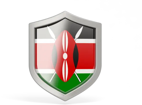 Shield Icon Illustration Of Flag Kenya Kenya Flag Png Shield Png