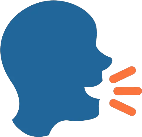 Speaking Head Emoji Meaning With Speaking Emoji Png People Talking Silhouette Png