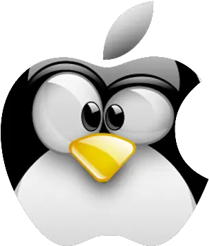 Linux Logo Png Tux Linux Apple Linux Png
