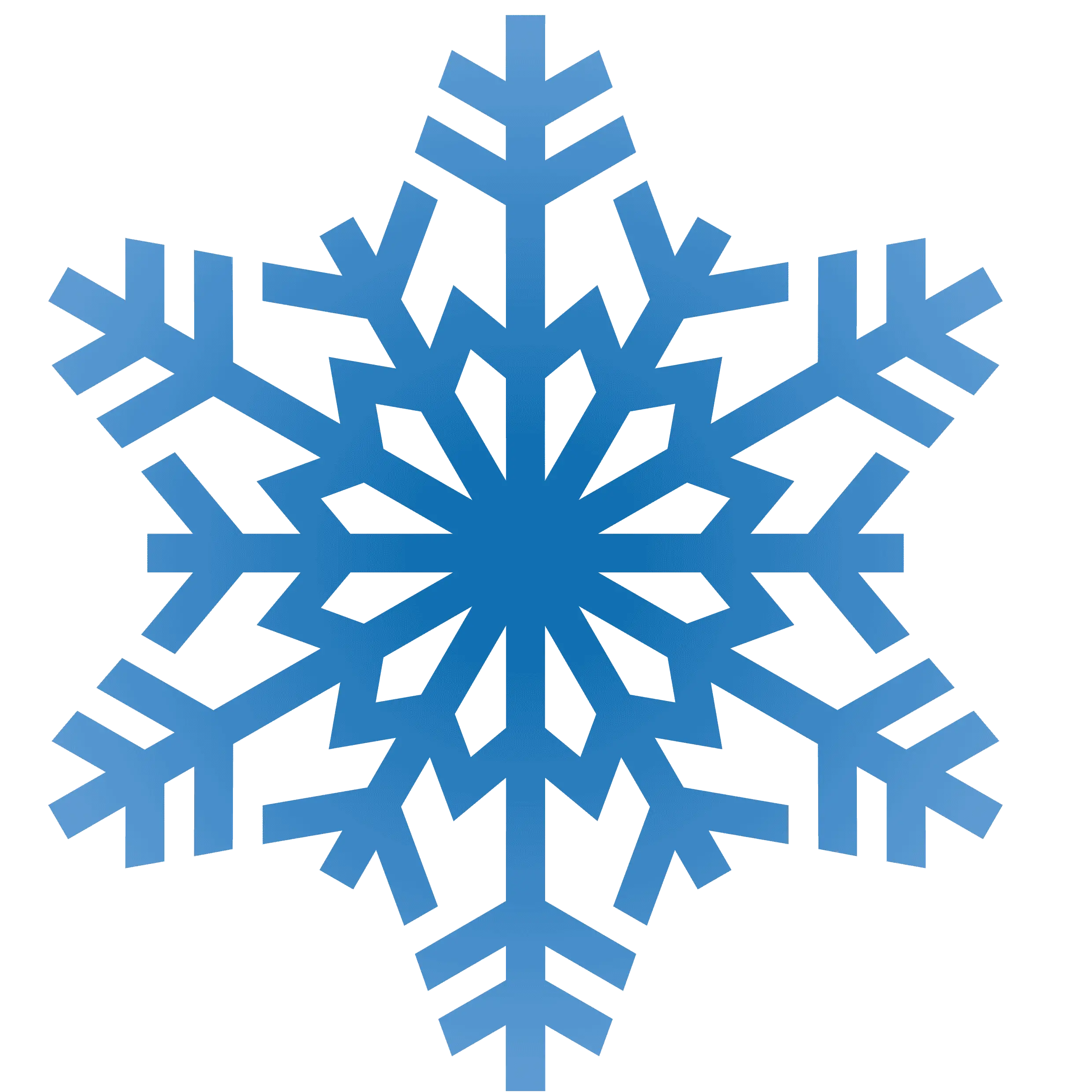 White Snowflake Border Png