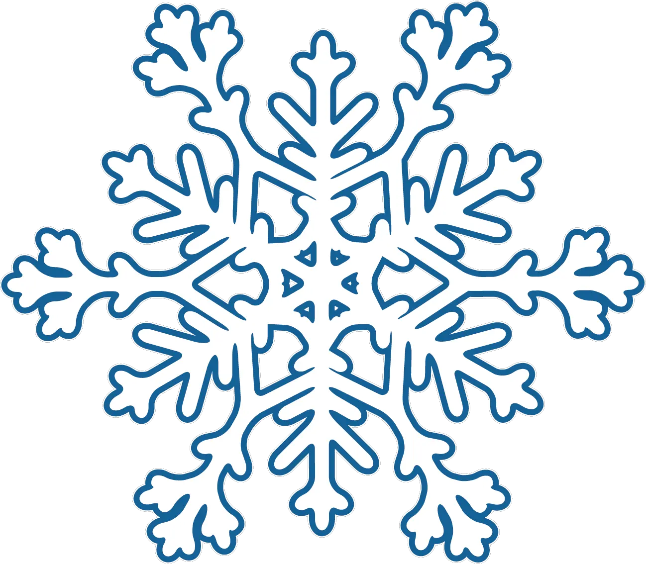 Vintage Snowflake Png