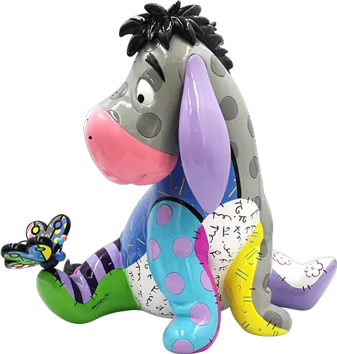 Eeyore Figurine By Enesco Eeyore Britto Png Eeyore Transparent