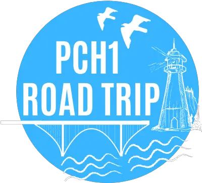 Pacific Coast Highway Road Trip U0026 Travel Guide Pch1 Road Trip Png Road Trip Logo