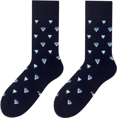 Triangle Socks Sock Png Triangle Pattern Png