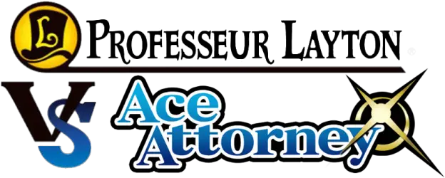 Professeur Layton Vs Ace Attorney Logo Professor Layton Phoenix Ace Attorney Png Ace Attorney Logo