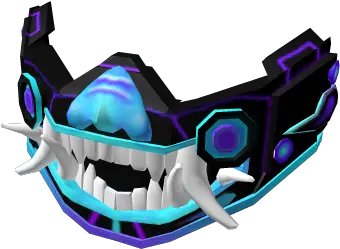 Cyber Oni Mask Cyber Oni Mask Roblox Png Oni Mask Png