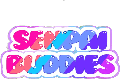 Senpai Buddies U2013 A Comedy Podcast Where 3 Friends Cover Clip Art Png Anime Sparkle Png