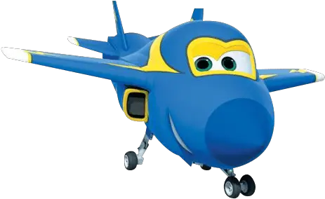 Download Jerome Acrobatic War Jet Plane Transparent Png Super Wings Jerome Serie Cartoon Airplane Png