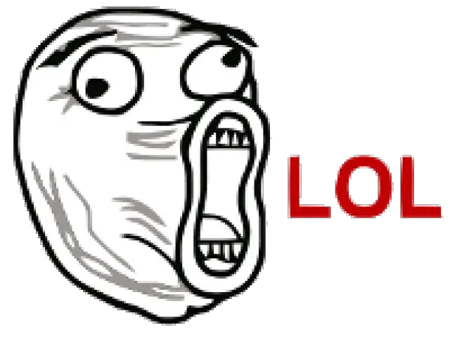 Download Trollface Png Transparent Images Lol Face Full Lol Meme Troll Face Png No Background