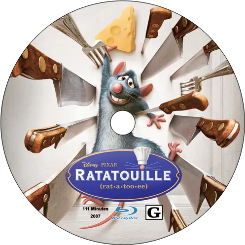 Ratatouille Disc Label Pixar Poster Png Ratatouille Png