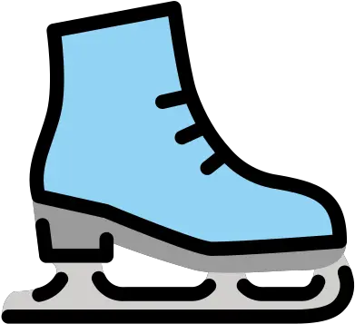 Ice Skate Emoji Ice Skating Emoji Png Icy Icon