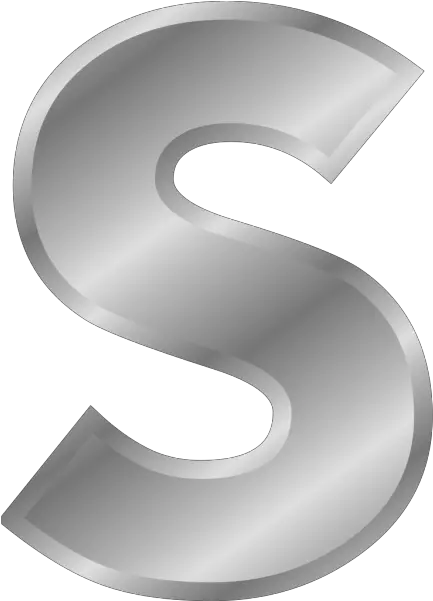 Download S Alphabet Png Hq Image Silver Letter S Png S Png