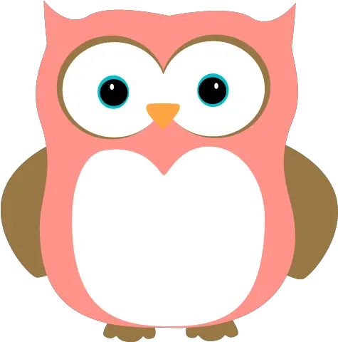 Pink And Brown Owl Clip Art Image Owl Clipart Png Owl Clipart Png