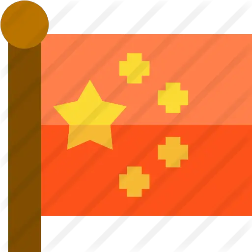 China Free Flags Icons Horizontal Png China Flag Transparent