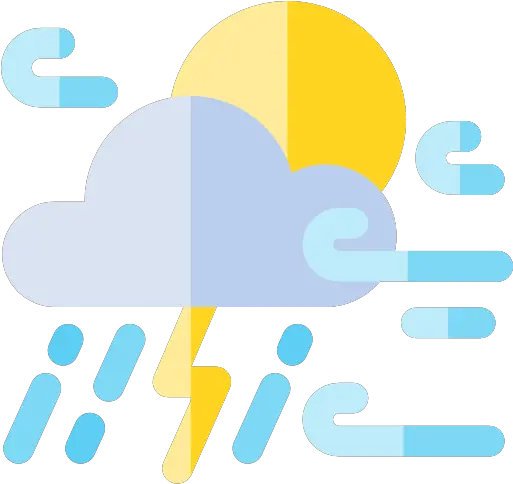 Storm Free Weather Icons Dot Png Storm Icon Blue Rain