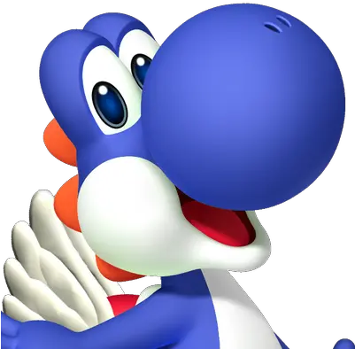 Blue Yoshi Blueyoshi3ds Twitter Brown Yoshi Png Yoshi Transparent