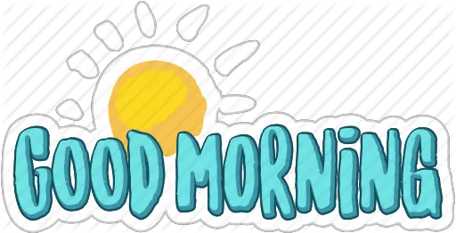 Nature Network Social Sun Weather Icon Good Morning Png Stickers For Whatsapp Good Morning Logo