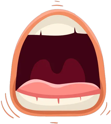 Transparent Png Svg Vector File Open Mouth Transparent Smiling Mouth Png