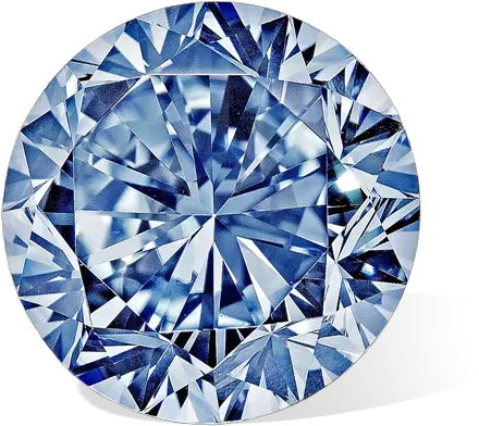 Anglo American Diamonds Diamond Round Blue Png Diamond Transparent