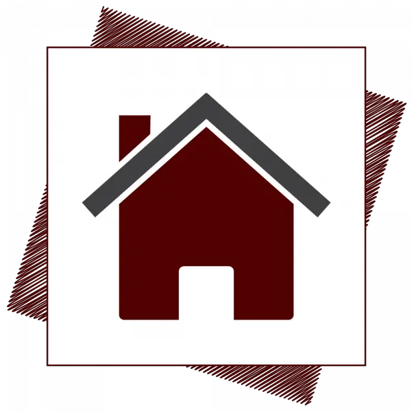 Health U0026 Wellness School Of The Osage Simple House Illustration Vector Png Real Estate House Icon